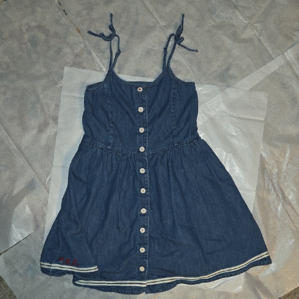 Ralph Lauren Navy Blue Kids Dress